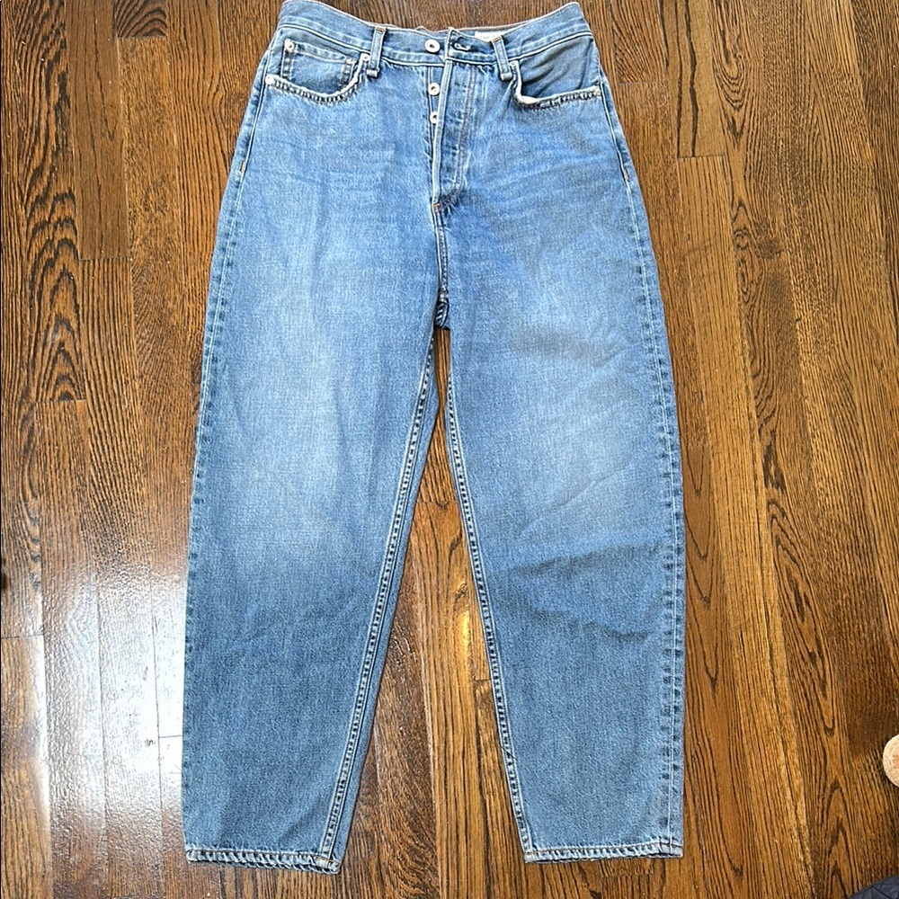 Rag & Bone Barrel Jeans